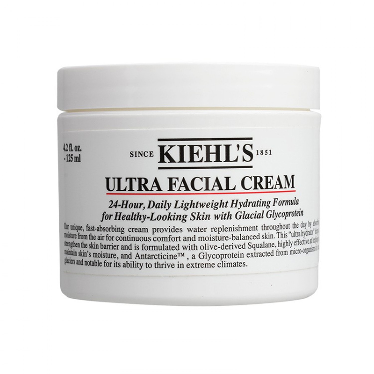 【会员限时特惠】Kiehl's科颜氏高保湿面霜125ml 高保湿 滋润补水