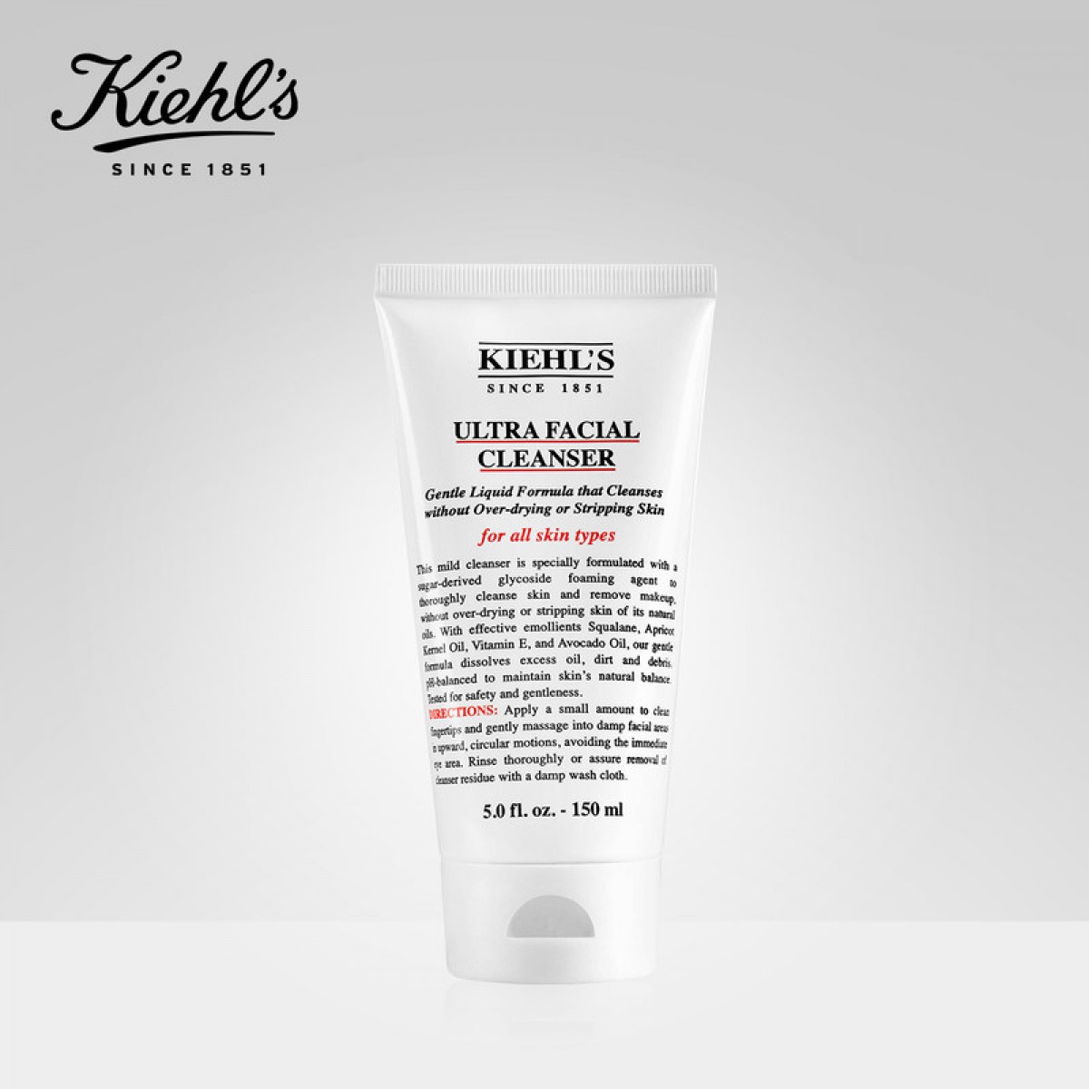 Kiehls科颜氏高保湿洁面啫喱150ml 深层清洁