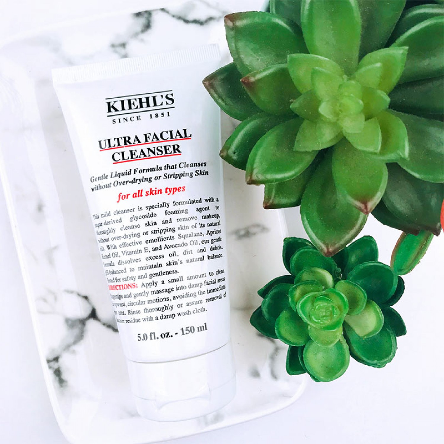 Kiehls科颜氏高保湿洁面啫喱150ml 深层清洁