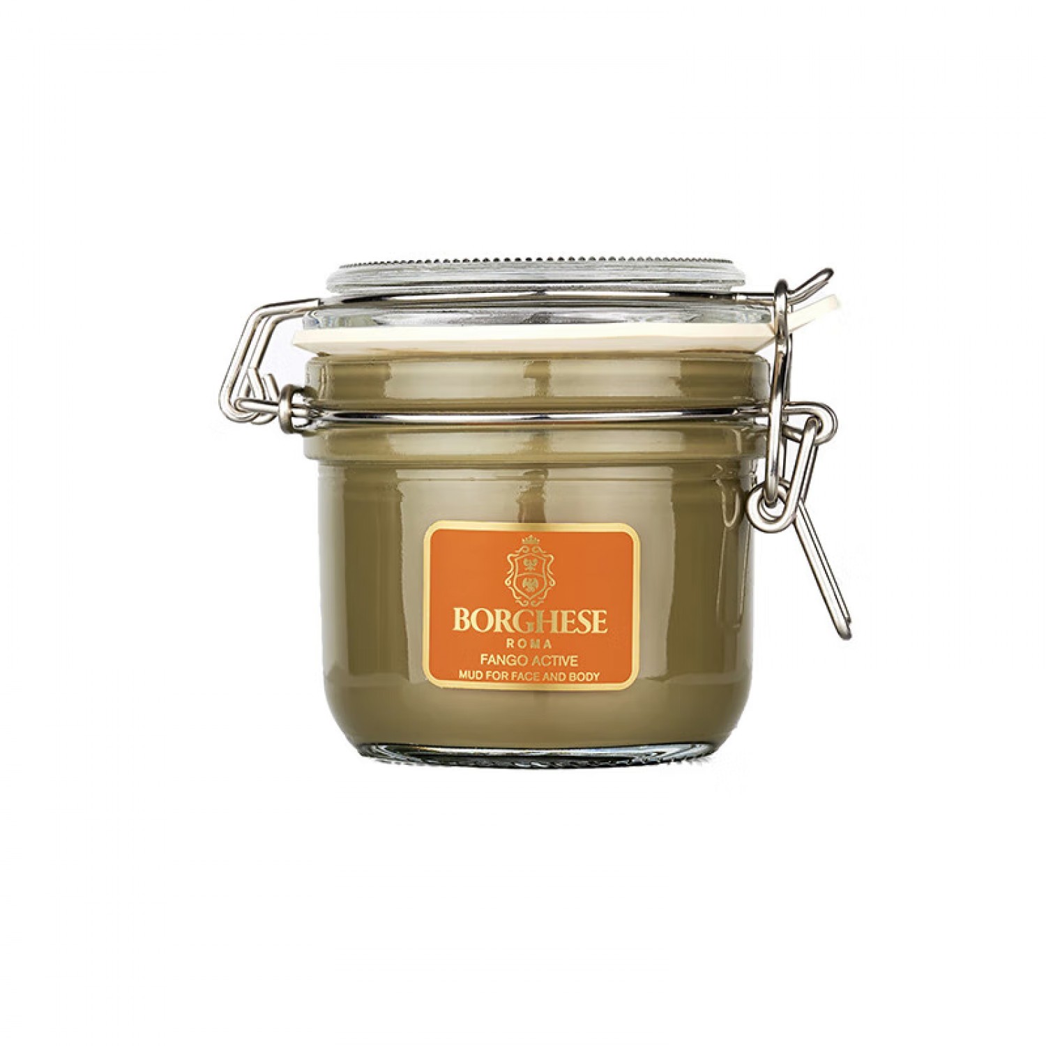 Borghese/贝佳斯绿泥进口面膜男女清洁毛孔去黑头粉刺涂抹式212g