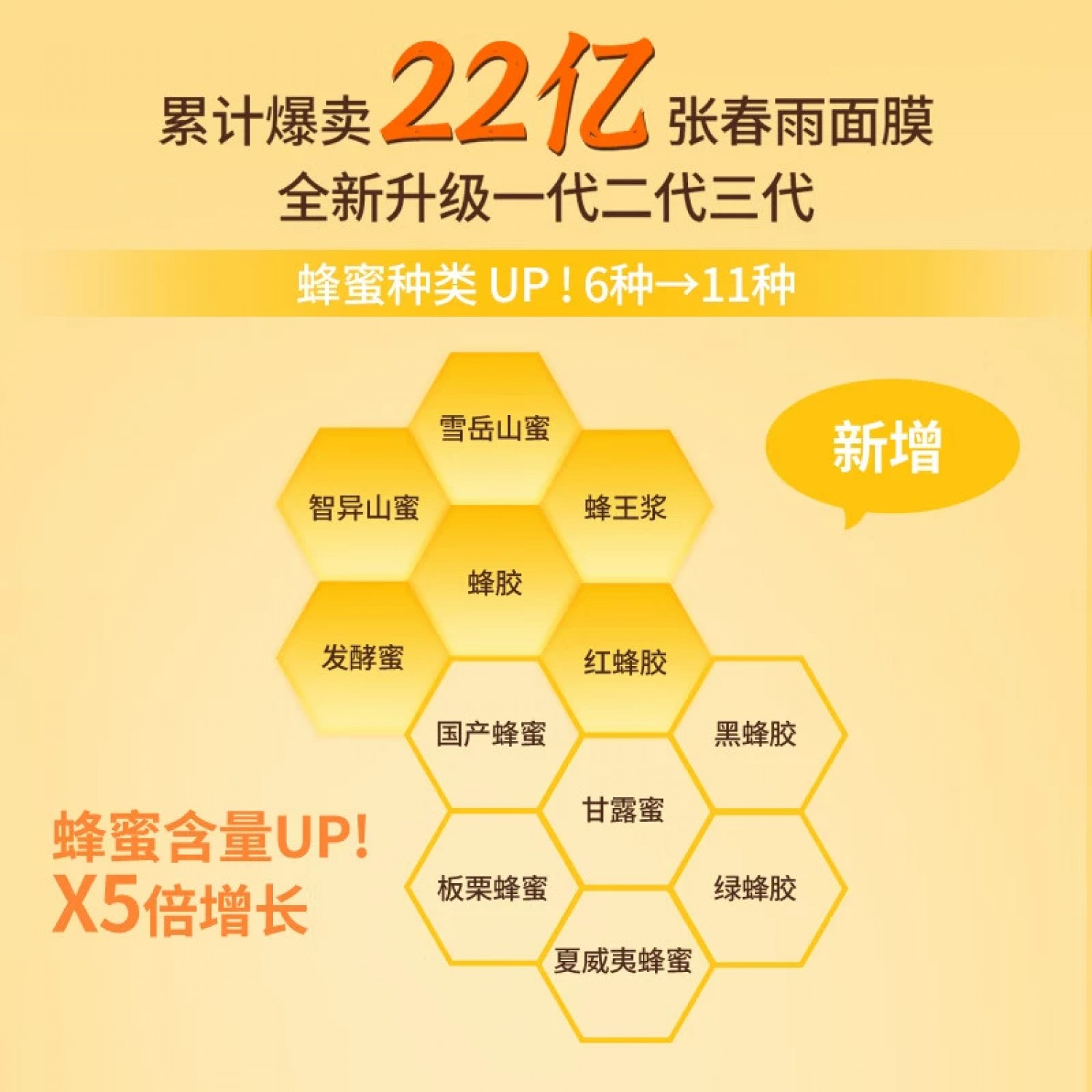 韩国paparecipe白春雨蜂蜜光彩补水面膜熬夜