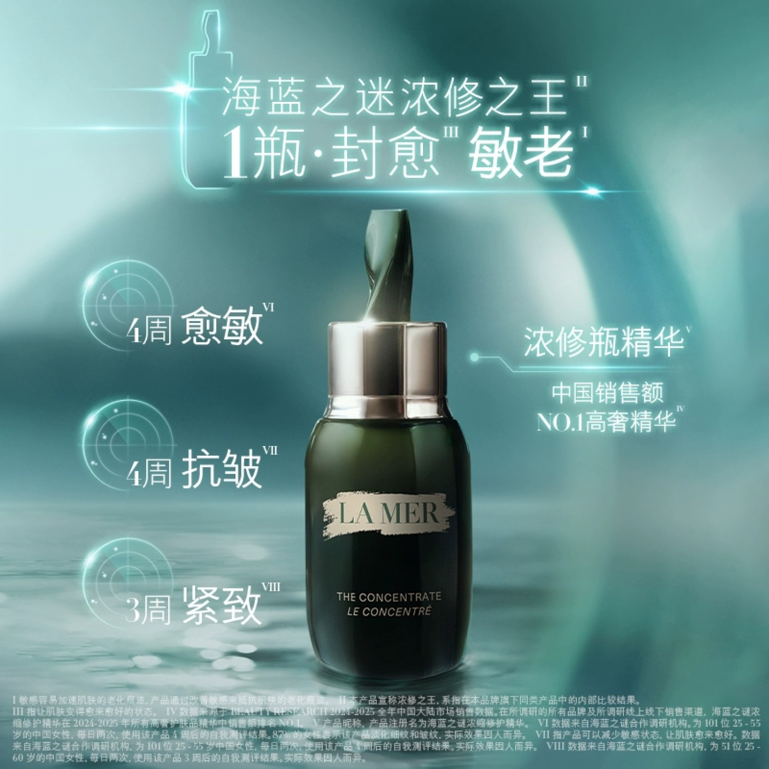 【圣诞礼物，专柜直发】海蓝之谜奇迹日夜霜紧致抗皱修护舒缓14日奇迹城堡礼盒