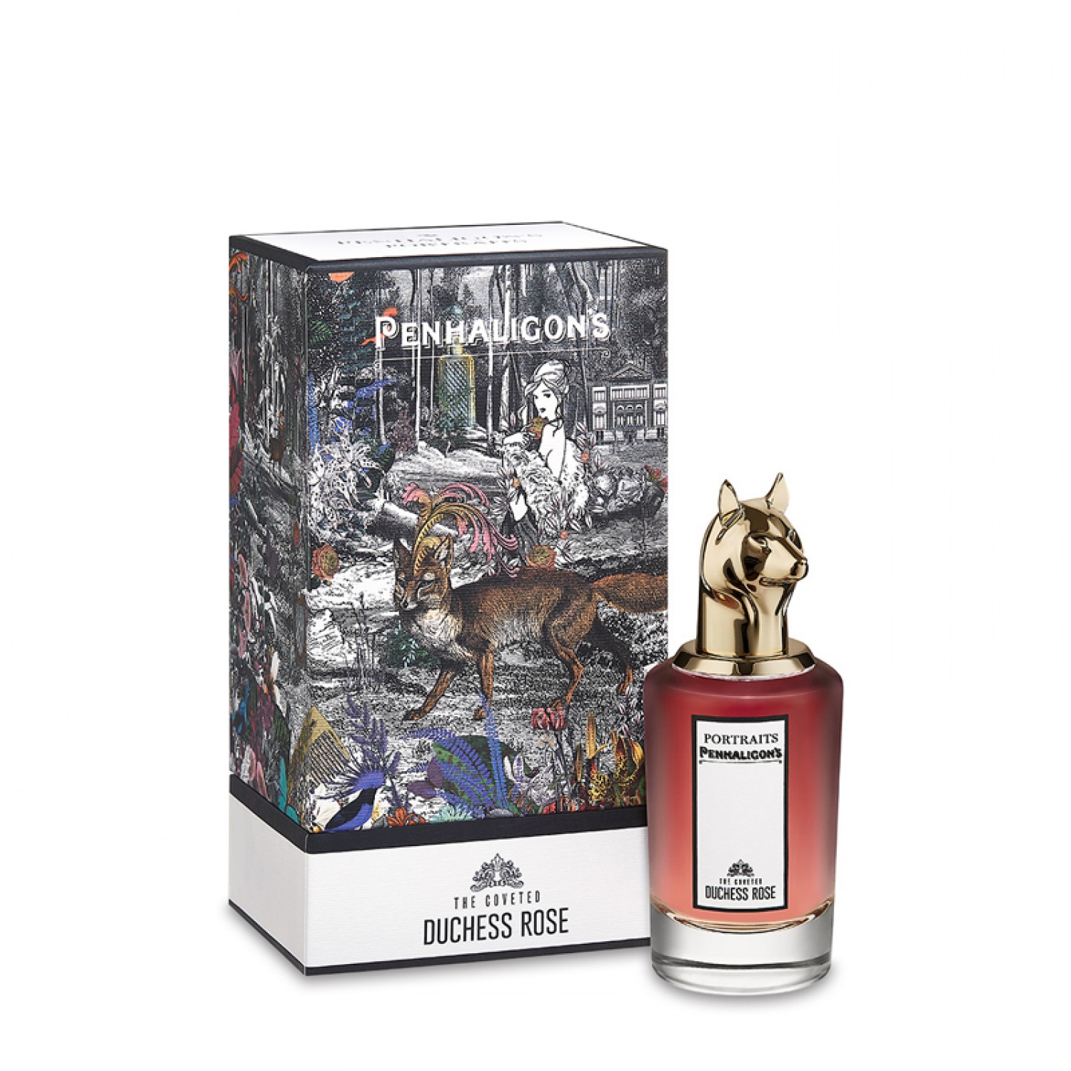 【国内专柜正品】潘海利根兽首玫瑰公爵小姐狐狸女士香水75ml木质花香